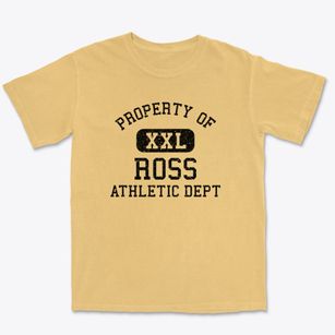 Ross Wisconsin Athletic Dept Premium Heavyweight T-shirt