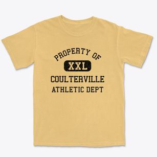 Coulterville California Athletic Dept Premium Heavyweight T-shirt