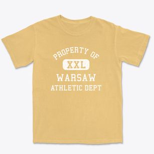 Warsaw Ohio Athletic Dept Premium Heavyweight T-shirt