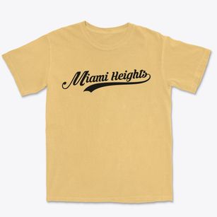 Miami Heights Ohio Vintage Team Premium Heavyweight T-shirt