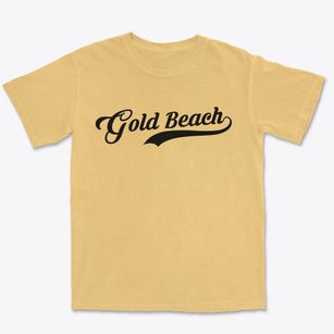 Gold Beach Oregon Vintage Team Premium Heavyweight T-shirt