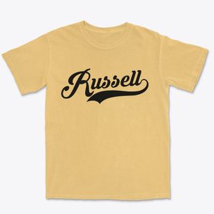 Russell New York Vintage Team Premium Heavyweight T-shirt