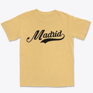 Madrid New York Vintage Team Premium Heavyweight T-shirt