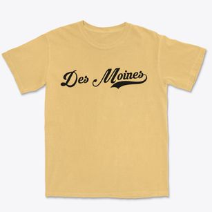 Des Moines Washington Vintage Team Premium Heavyweight T-shirt