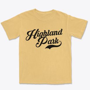 Highland Park Illinois Vintage Team Premium Heavyweight T-shirt