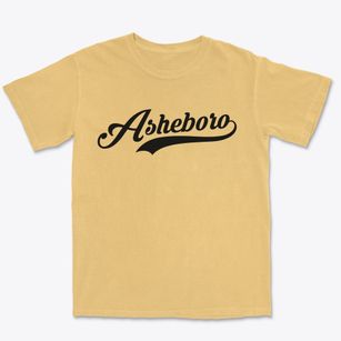 Asheboro North Carolina Vintage Team Premium Heavyweight T-shirt