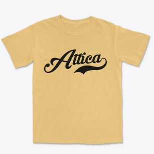 Attica Ohio Vintage Team Premium Heavyweight T-shirt
