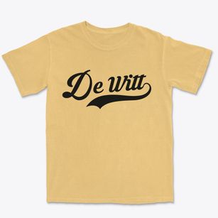 De Witt Nebraska Vintage Team Premium Heavyweight T-shirt