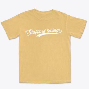 Stafford Springs Connecticut Vintage Team Premium Heavyweight T-shirt