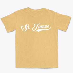 St. James Minnesota Vintage Team Premium Heavyweight T-shirt
