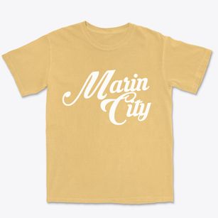 Marin City California Vintage Team Premium Heavyweight T-shirt