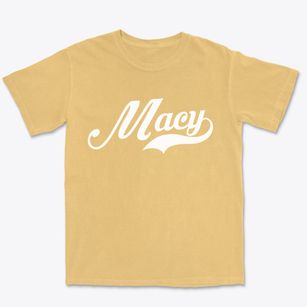 Macy Nebraska Vintage Team Premium Heavyweight T-shirt