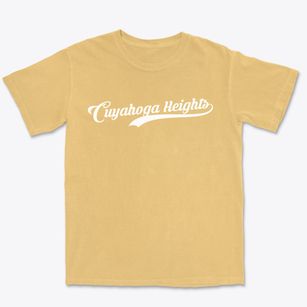 Cuyahoga Heights Ohio Vintage Team Premium Heavyweight T-shirt