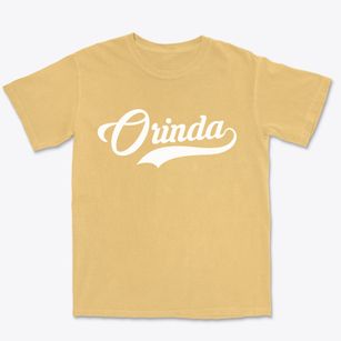 Orinda California Vintage Team Premium Heavyweight T-shirt