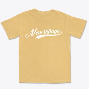 New Village New Jersey Vintage Team Premium Heavyweight T-shirt