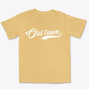 Old Town Maine Vintage Team Premium Heavyweight T-shirt