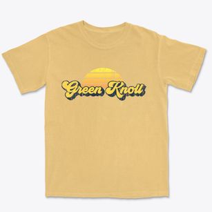 Green Knoll New Jersey Sublime Sunset Premium Heavyweight T-shirt