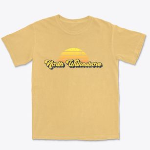 North Wilkesboro North Carolina Sublime Sunset Premium Heavyweight T-shirt