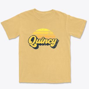 Quincy Illinois Sublime Sunset Premium Heavyweight T-shirt