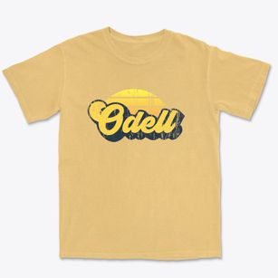 Odell Oregon Sublime Sunset Premium Heavyweight T-shirt
