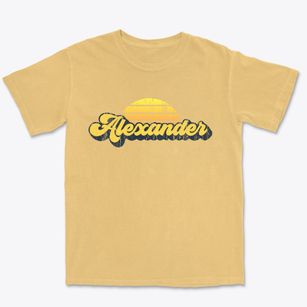 Alexander New York Sublime Sunset Premium Heavyweight T-shirt