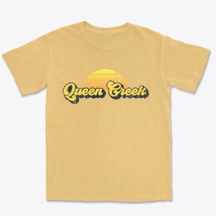 Queen Creek Arizona Sublime Sunset Premium Heavyweight T-shirt