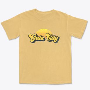 Gate City Virginia Sublime Sunset Premium Heavyweight T-shirt