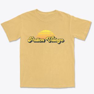 Patton Village Texas Sublime Sunset Premium Heavyweight T-shirt