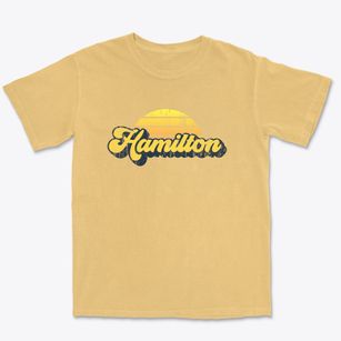 Hamilton Missouri Sublime Sunset Premium Heavyweight T-shirt
