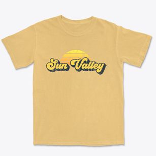 Sun Valley Idaho Sublime Sunset Premium Heavyweight T-shirt