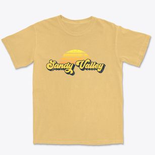 Sandy Valley Nevada Sublime Sunset Premium Heavyweight T-shirt