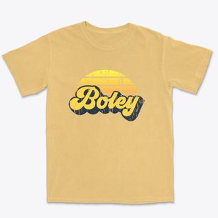 Boley Oklahoma Sublime Sunset Premium Heavyweight T-shirt