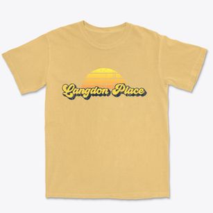Langdon Place Kentucky Sublime Sunset Premium Heavyweight T-shirt