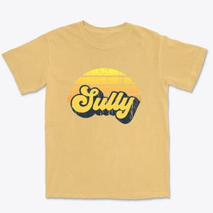 Sully Iowa Sublime Sunset Premium Heavyweight T-shirt
