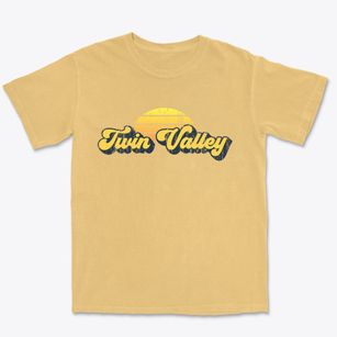 Twin Valley Minnesota Sublime Sunset Premium Heavyweight T-shirt