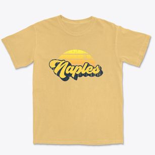 Naples Florida Sublime Sunset Premium Heavyweight T-shirt