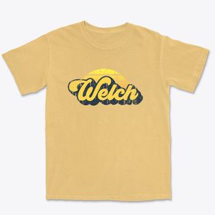 Welch Oklahoma Sublime Sunset Premium Heavyweight T-shirt