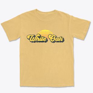 White Oak Mississippi Sublime Sunset Premium Heavyweight T-shirt