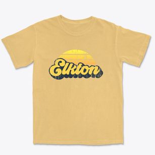 Elkton Tennessee Sublime Sunset Premium Heavyweight T-shirt