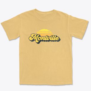 Montville Connecticut Sublime Sunset Premium Heavyweight T-shirt