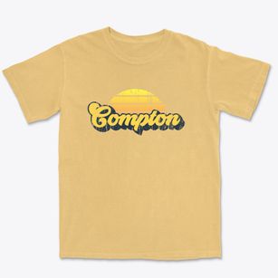 Compton Illinois Sublime Sunset Premium Heavyweight T-shirt