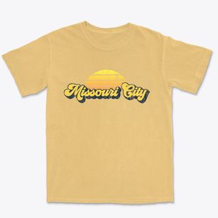 Missouri City Missouri Sublime Sunset Premium Heavyweight T-shirt