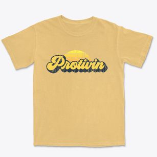Protivin Iowa Sublime Sunset Premium Heavyweight T-shirt