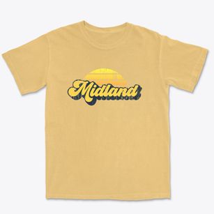 Midland Virginia Sublime Sunset Premium Heavyweight T-shirt