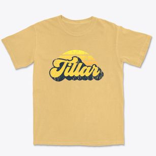 Tillar Arkansas Sublime Sunset Premium Heavyweight T-shirt