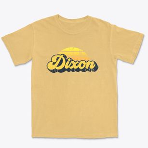 Dixon Illinois Sublime Sunset Premium Heavyweight T-shirt