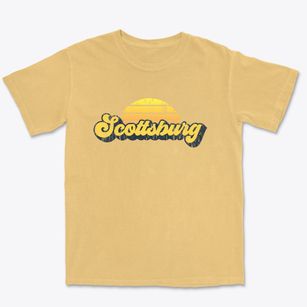Scottsburg Virginia Sublime Sunset Premium Heavyweight T-shirt