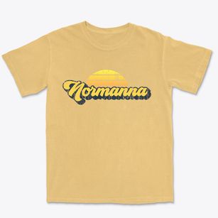 Normanna Texas Sublime Sunset Premium Heavyweight T-shirt