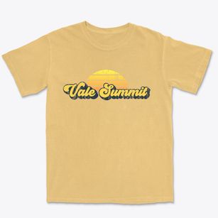 Vale Summit Maryland Sublime Sunset Premium Heavyweight T-shirt