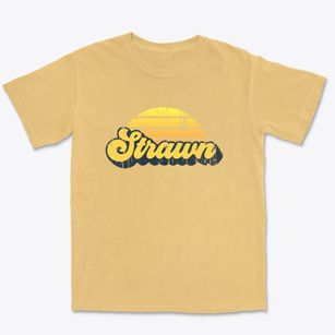 Strawn Illinois Sublime Sunset Premium Heavyweight T-shirt